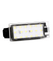 RENAULT CLIO 2005-2014 / TWINGO 2007-2014 ΦΩΤΑ ΠΙΝΑΚΙΔΑΣ 18LED 2ΤΕΜ.