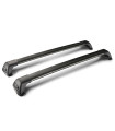 ΜΠΑΡΕΣ ΟΡΟΦΗΣ ΑΛΟΥΜΙΝΙΟΥ ΜΑΥΡΗ WHISPBAR FLUSH BAR STANDARD 85cm 2ΤΕΜ. ΜΕ ΚΛΕΙΔΙ