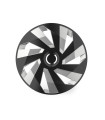 ΤΑΣΙ 14" HUBCAP VECTOR RC SILVER BLACK AMiO - 1 ΤΕΜ.