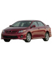 TOYOTA COROLLA SEDAN 2007-2013 TRIM ΠΑΡΑΘΥΡΩΝ ΑΝΟΞΕΙΔΩΤΟ ΑΤΣΑΛΙ ΧΡΩΜΙΟ - 4 ΤΕΜ.