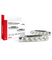 ΦΩΤΑ ΗΜΕΡΑΣ DRL 12/24V 11,52W 10 LED 1000Lm 190x29x40mm 2ΤΕΜ