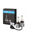 HB3 9005 9-32V 6.500K 10.000lm 4x10W COB ΛΑΜΠΑ LED EPISTAR 1021 C6 KIT ΜΕ ΑΝΕΜΙΣΤΗΡΑΚΙ M-TECH - 2 ΤΕΜ.