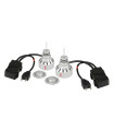 H7 932V 6.500K 3.600lm 40W PX26d HALO LED SERIES 12 POWER-POINTER G-CR SPECIAL CHIPS LED KIT 2 TEM