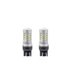 W21/5W T20 12/24V 6,2W 5600K LED 24xSMD3030 CAN-BUS ΛΕΥΚΟ 18x56mm 2ΤΕΜ.