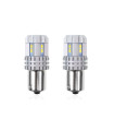 P21W BA15s 12/24V 22LED SMD ULTRABRIGHT CANBUS ΛΕΥΚΟ 2ΤΕΜ.