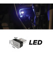 ΠΛΑΦΟΝΙΕΡΑ ΣΕ USB ΜΠΛΕ ΦΩΣ ATHMOSPHERE LED ΓΙΑ ΘΥΡΑ USB 12V 20x15x7,8mm 1ΤΕΜ.