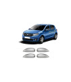 DACIA SANDERO 2 4D 2013+ ΧΕΡΟΥΛΙΑ ΠΟΡΤΑΣ ΧΡΩΜΙΟ ΜΕΤΑΛΛΙΚΑ 4ΤΕΜ