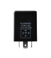 LED FLASHER (ΦΛΑΣΙΕΡΑ) 5 ΕΠΑΦΩΝ (L+-) 30x30x30mm  M-TECH - 1ΤΕΜ.