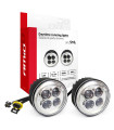 ΦΩΤΑ ΗΜΕΡΑΣ DRL 510L 12V 11,16W 8xSMD LED 800lm ΣΤΡΟΓΓΥΛΟΙ 70mm  ΑΜΙΟ 2ΤΕΜ