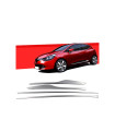 RENAULT CLIO 5D 2012+ ΔΙΑΚΟΣΜΗΤΙΚΗ ΦΑΣΑ ΠΟΡΤΑΣ  ΧΡΩΜΙΟ ΜΕΤΑΛΛΙΚH S-DIZAYN -4 TEM.