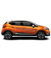 RENAULT CAPTUR SUV 2013+ TRIM ΠΑΡΑΘΥΡΩΝ 4ΤΕΜ ΑΝΟΞ.ΑΤΣΑΛΙ ΧΡΩΜΙΟ