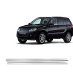 SUZUKI GRAND VITARA SUV TRIM ΠΑΡΑΘΥΡΩΝ ΑΝΟΞΕΙΔΩΤΟ ΑΤΣΑΛΙ ΧΡΩΜΙΟ S-DIZAYN - 4ΤΕΜ