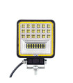 ΠΡΟΒΟΛΕΑΣ ΕΡΓΑΣΙΑΣ WORK LIGHTS 12/24V 42x1W SMDx3030LED 42W 6.000K 2.880lm 108x108x47mm  M-TECH -1ΤΕΜ.