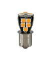 P21W 24/32V Ba15s 110lm 18xSMDx1CHIP LED CAN-BUS (ΦΟΥΝΤΟΥΚΙ) ΠΟΡΤΟΚΑΛΙ BLISTER​ LAMPA - 1 TEM.