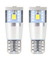 T10 12/24V W2,1x9,5d ΛΕΥΚΟ 5.600K 3SMDx2835​ LED AMIO - 2 ΤΕΜ.