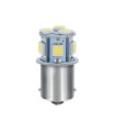 P21W BA15s 24/28V 8SMDx1CHIP LED 120lm ΛΕΥΚΟ ΚΟΥΤΙ LAMPA - 20 ΤΕΜ.