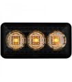 ΠΛΑΪΝΑ ΦΛΑΣ VW GOLF 3 VENTO 95 LED BLACK - 2 ΤΕΜ