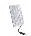 ΛΑΜΠΑΚΙΑ ΠΛΑΦΟΝΙΕΡΑΣ 16LED ΜΠΛΕ 35x35 mm SIMONI RACING