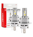 ΛΑΜΠΕΣ LED H4 10-16V 72W 6.500K 7920lm CANBUS (ΑΝΕΜΙΣΤΗΡΑΚΙ) X2 SERIES AMIO - 2ΤΕΜ.