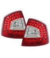 ΦΑΝΑΡΙΑ ΠΙΣΩ ΓΙΑ SKODA OCTAVIA 5 1Z LIM. 2004-2011 LiTEC LED RED/CLEAR - 2 ΤΕΜ