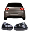 Πισινά Φανάρια Set Για Vw Golf V (5) 03-08 Led Urban Style Μαύρα Winjet