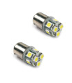 Λάμπες 8 Leds S25 12V - 14195 Λευκό Φως 2 Τεμάχια