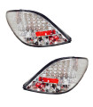 Πισινά Φανάρια Set Για Peugeot 207 06-09 Led Chrome JunYan