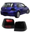 Πισινά Φανάρια Set Για Vw Golf IV (4) 97-03 Led Φιμέ Winjet