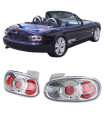 Πισινά Φανάρια Set Για Mazda MX5 98-05  Χρωμίου Depo