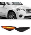 Πλαϊνά Φλας Φτερού Για Bmw X5 E70 07-12 / X6 E71 08-14 / X3 F25 10-14 Led Dynamic Smoke 2 Τεμάχια