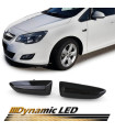 Πλαϊνά Φλας Φτερού Για Opel Astra J 10-16 / Astra K 16+ / Insignia B 17+ / Zafira C 11-16 / Crossland X 19+ Led Dynamic Smoke 2 