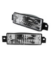 Μπροστινά Φλας Για Bmw 3 E30 82-94 Χρώμιο Με Parking Light 2 Τεμάχια Depo