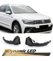 Φλας Καθρέπτη Για Vw Tiguan MK2 AD1 2016+ Dynamic Led Canbus Μαύρο 2 Τεμάχια