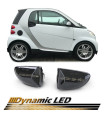 Πλαϊνά Φλας Φτερού Για Smart Fortwo 451 07-14 Dynamic Smoke 2 Τεμάχια