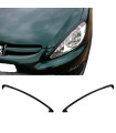 Φρυδάκια Μπροστινών Φαναριών Για Peugeot 307 01-08 2 Τεμάχια