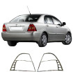 Μασκάκια Πισινών Φαναριών Χρωμίου Για Toyota Corolla Sedan 04-06 2 Τεμάχια