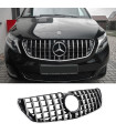 Μάσκα Για Mercedes-Benz V-Class W447 14-19 GT Amg Panamericana Look Μαύρο/Χρώμιο 1 Τεμάχιο