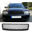 Μάσκα Για Audi A6 4B C5 01-04 RS6 Look Κυψελωτή Μαύρη Ματ 1 Τεμάχιο