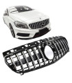 Μάσκα Για Mercedes-Benz A-Class W176 12-15 GT Amg Panamericana Look Μαύρο/Χρώμιο 1 Τεμάχιο