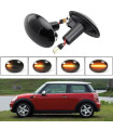 Πλαϊνά Φλας Φτερού Για Mini Cooper R55 / R56 / R57 / R58 / R59 Led Dynamic Φιμέ 2 Τεμάχια