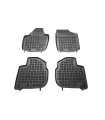 Λαστιχένια πατάκια Rezaw Plast για Seat Toledo (2012+) / Skoda Rapid / Rapid Spaceback (2013+) - τύπου σκαφάκι - 4τμχ.