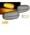 Πλαϊνά Φλας Φτερού Για Opel Astra G 98-04 / Zafira A 99-05 / Frontera B 01-04 Led Dynamic White 2 Τεμάχια