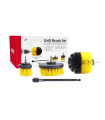 Βούρτσες Καθαρισμού / Drill Brush Set 4 Τεμαχίων DBS-01