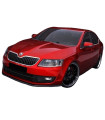 Μπροστινό Spoiler Για Skoda Octavia 3 (5E) 13-20 Glossy Black Maxton Design 1 Τεμάχιο