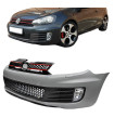 Μπροστινός Προφυλακτήρας Για VW Golf VI (6) 08-12 GTI Look Σετ Με Μάσκα Και Προβολείς