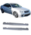 Πλαινά Μασπιέ Για Mercedes-Benz CLK-Class W209 02-09 Amg Look Από Abs Πλαστικό 2 Τεμάχια