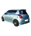 Spoiler Πίσω Προφυλακτήρα Για Suzuki Swift 05-10 Από Abs Πλαστικό 1 Τεμάχιο