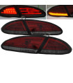 Πισινά Φανάρια Set Για Seat Leon 1P 05-09 Led Κόκκινο/Φιμέ Sonar