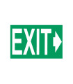 Αυτοκόλλητο Σήμα "Exit" 16 x 10cm 1 Τεμάχιο