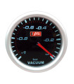 Όργανο Υποπίεσης Αέρα Vacuum Auto Gauge Μαύρο 52mm